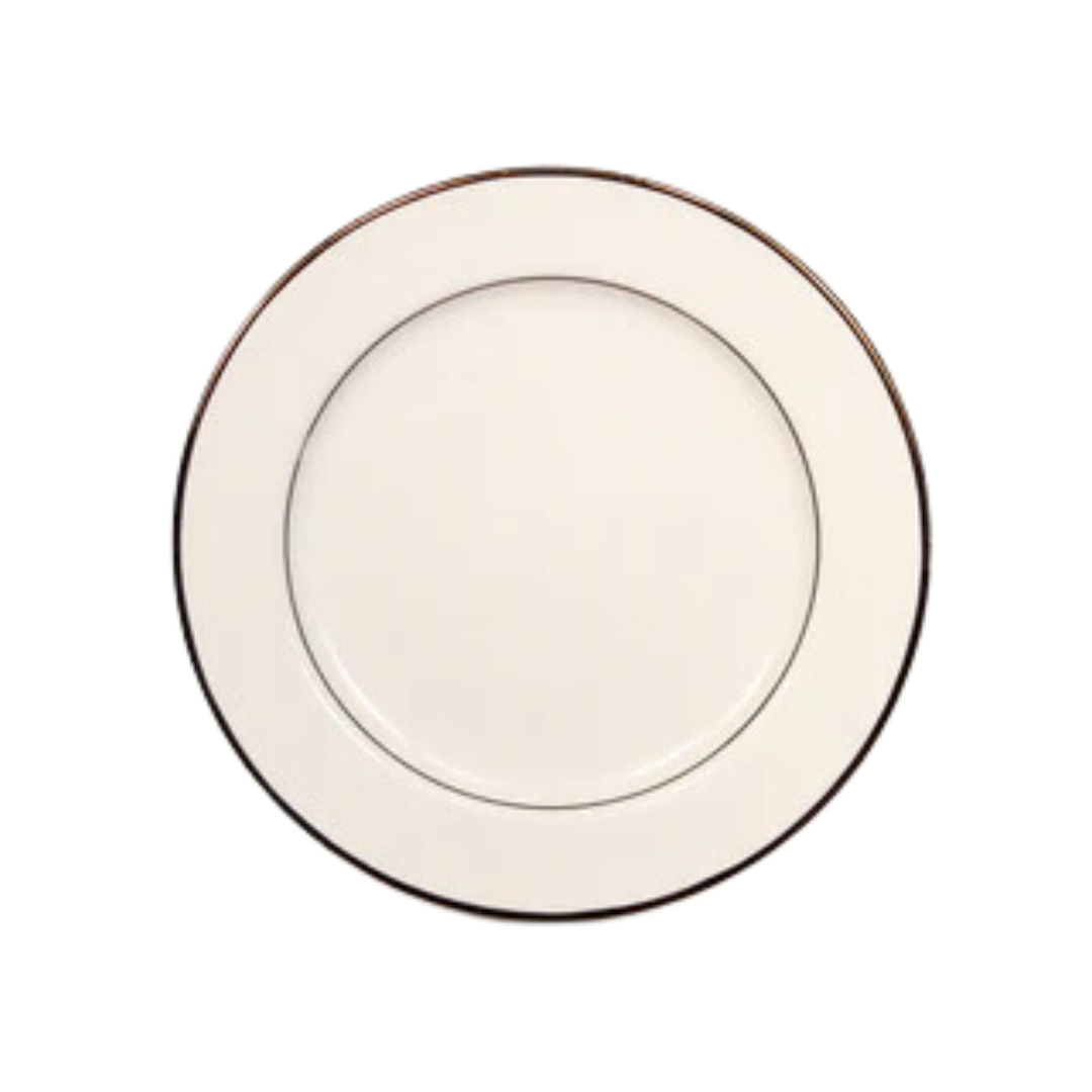 Luncheon Plate (China Diplomat Ivory - Gold Band)