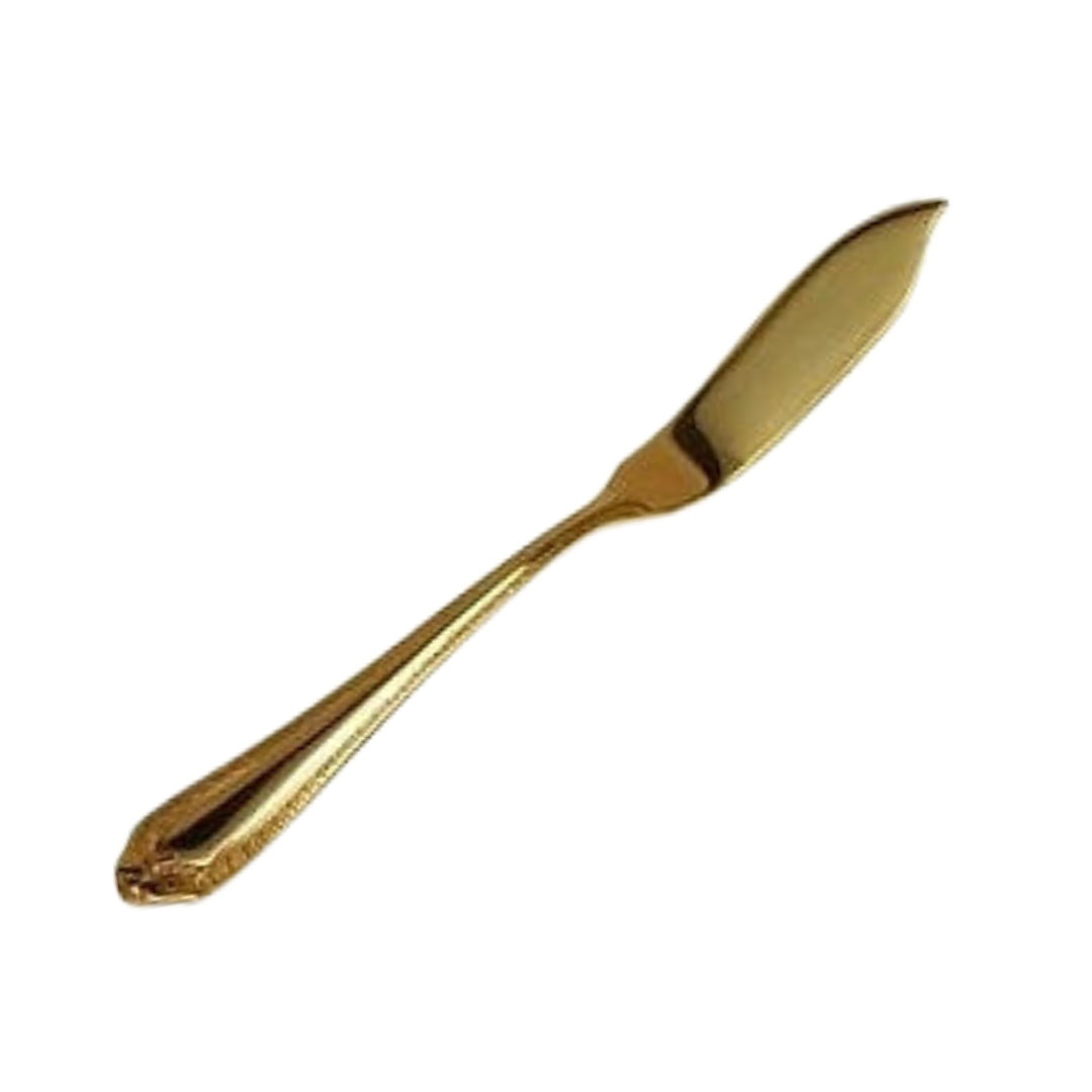 Fiori Gold Butter Spreader