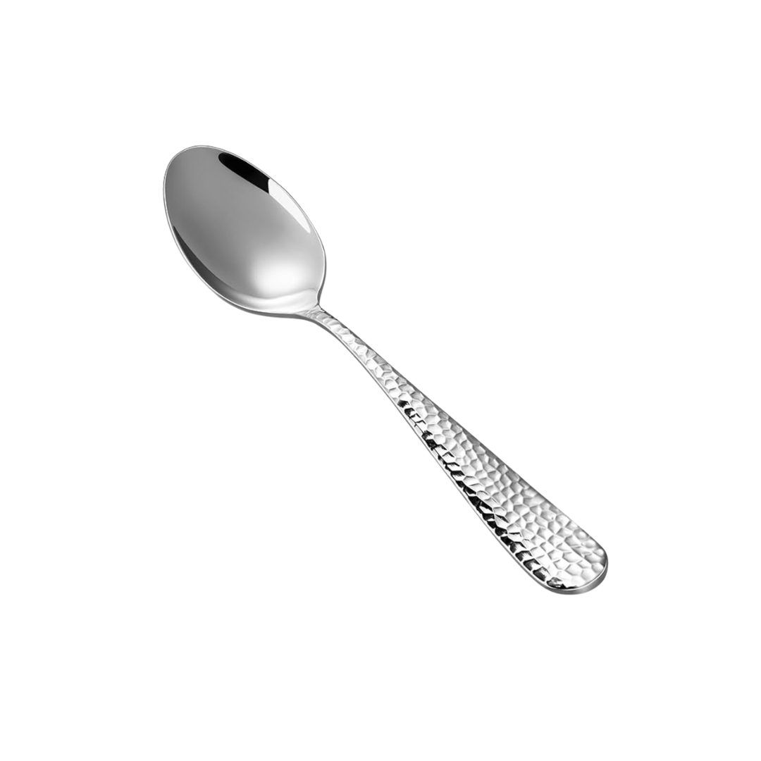 Hammered Stainless Steel Teaspoon