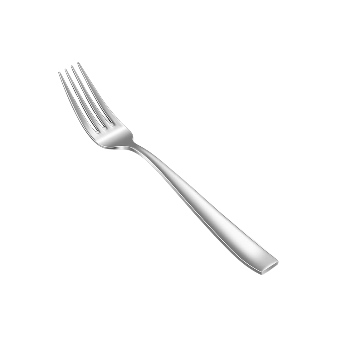 Hammered Stainless Steel Dinner Fork