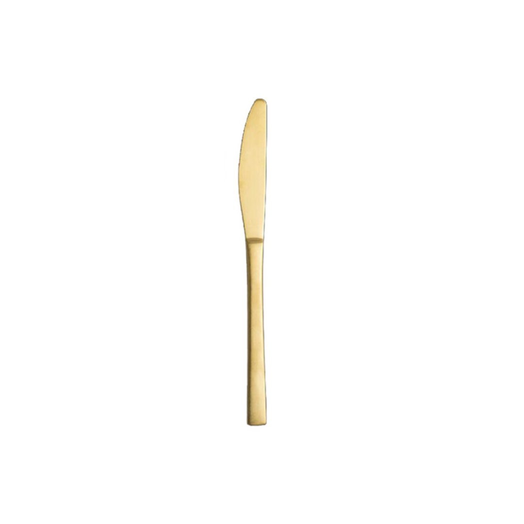 Varick Lissome Gold Dinner Knife