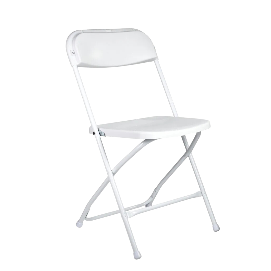 White Folding Chair